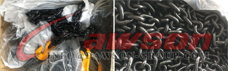 Cadena de carga de aleaci&oacute;n G100, cadena de carga de aleaci&oacute;n redonda de elevaci&oacute;n de alto nivel de resistencia de grado 100 para polipasto - Dawson Group Ltd. - Proveedor, f&aacute;brica y fabricante de China