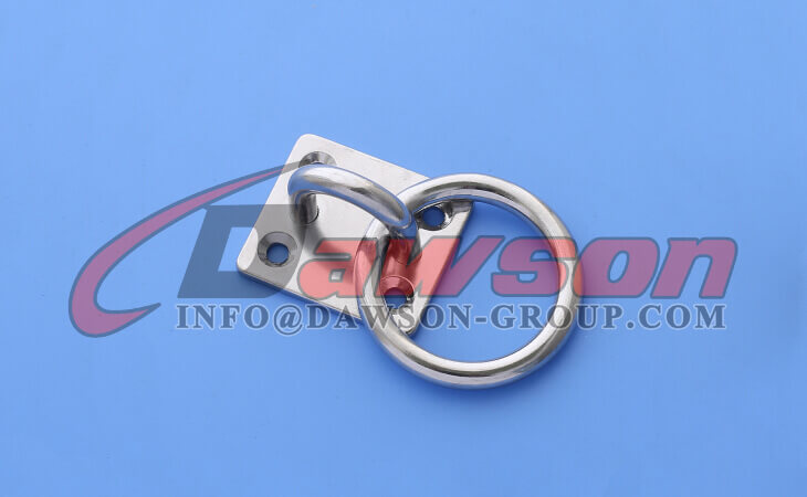Ojo de almohadilla cuadrada de acero inoxidable 316 con anillo - Dawson Group Ltd. - Fabricante, proveedor, f&aacute;brica de China