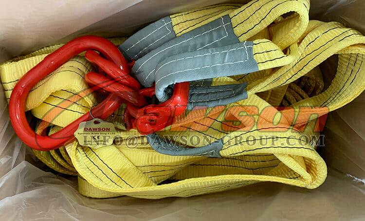 Eslinga de brida sint&eacute;tica de varias patas de 4 patas - Eslingas de brida sint&eacute;tica - Dawson Group Ltd. - Fabricante, proveedor de China