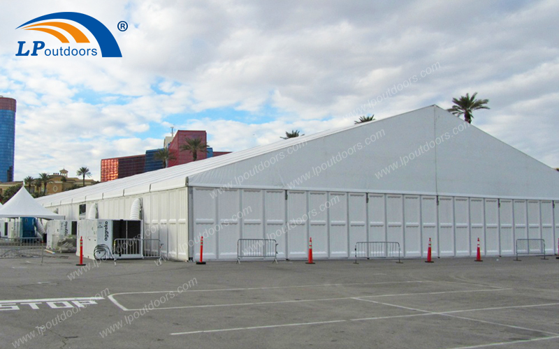 Временная промышленная алюминиевая палатка склада со стенами из АБС отвечает растущему спросу на хранение
