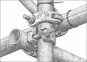Beneficios clave de varios acopladores para andamios