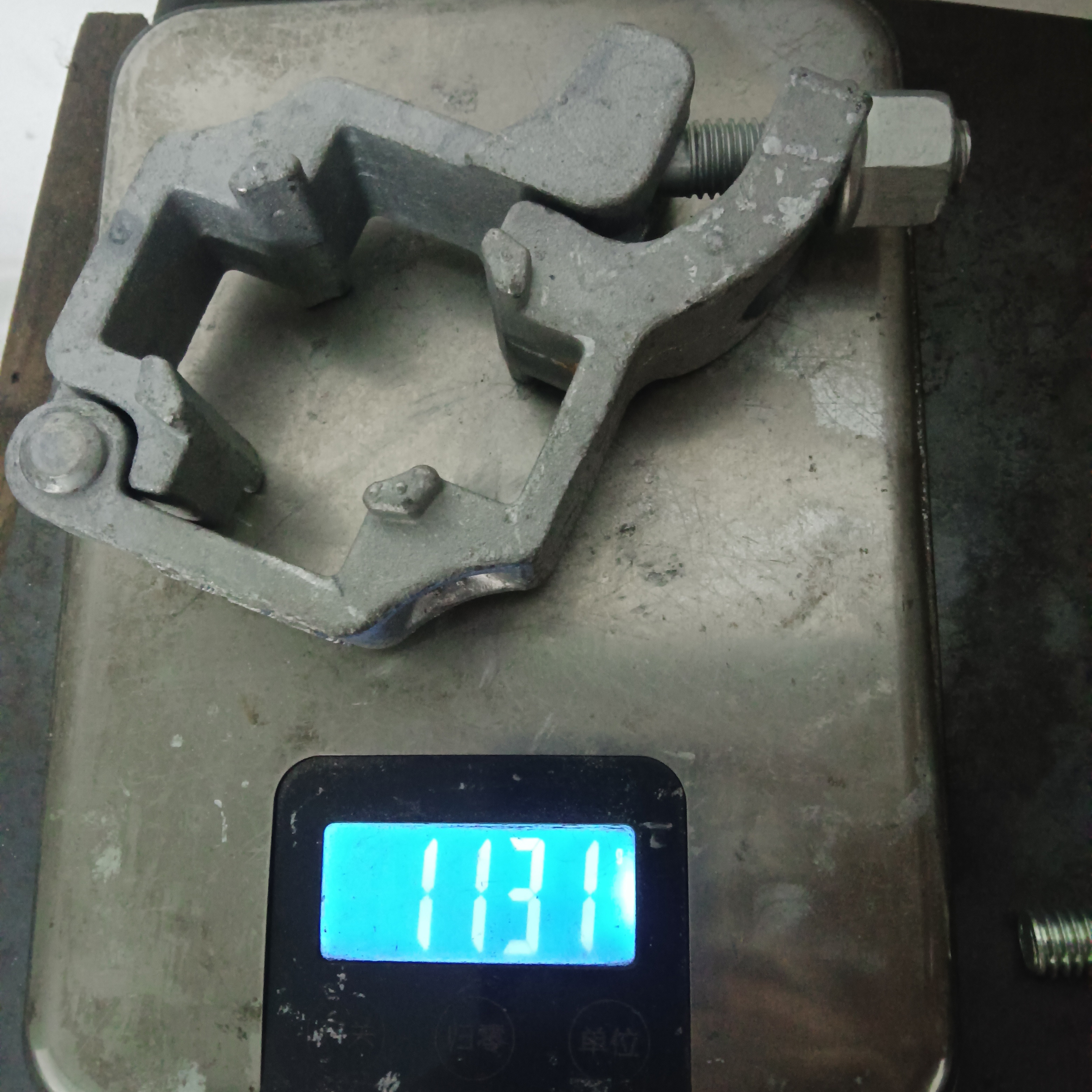 Acoplador de anillo de abrazadera de andamio de forma especial 