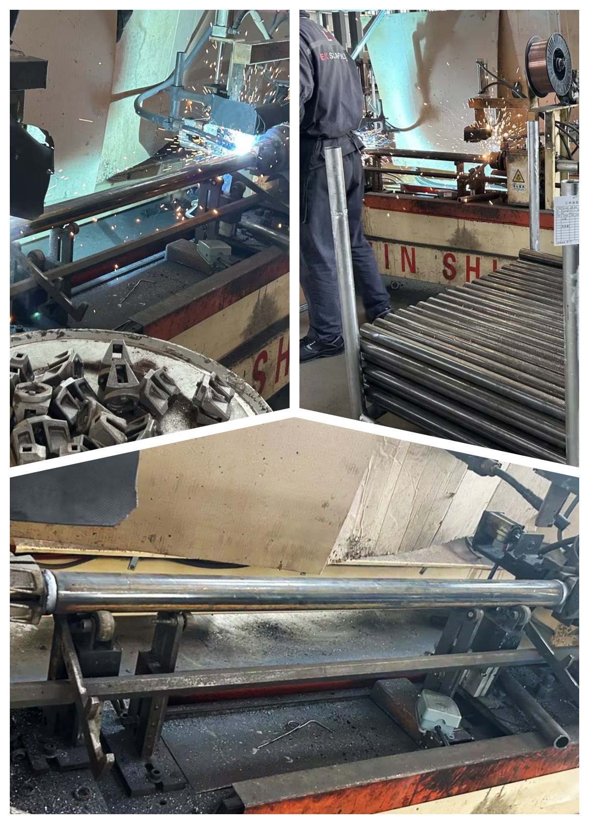 soldadura autom&aacute;tica ringlock horizontal 