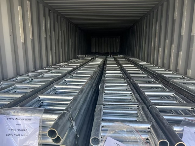 de escalera de acero