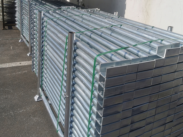 Espalda de andamio galvanizado