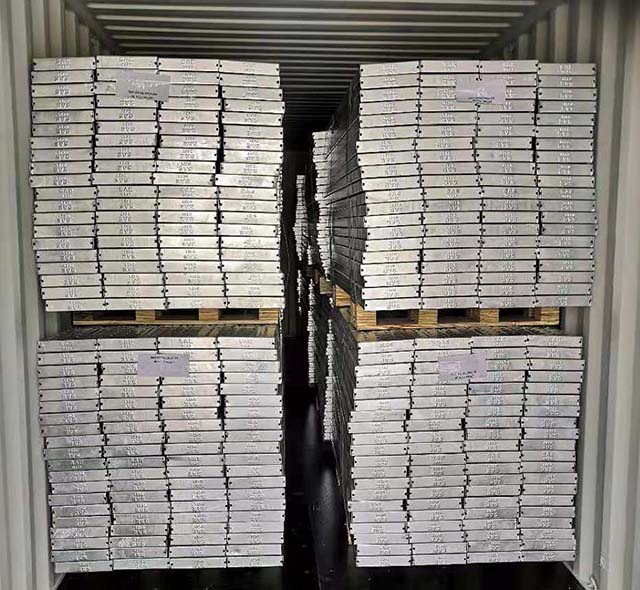 HDG钢脚手架镀锌步行板