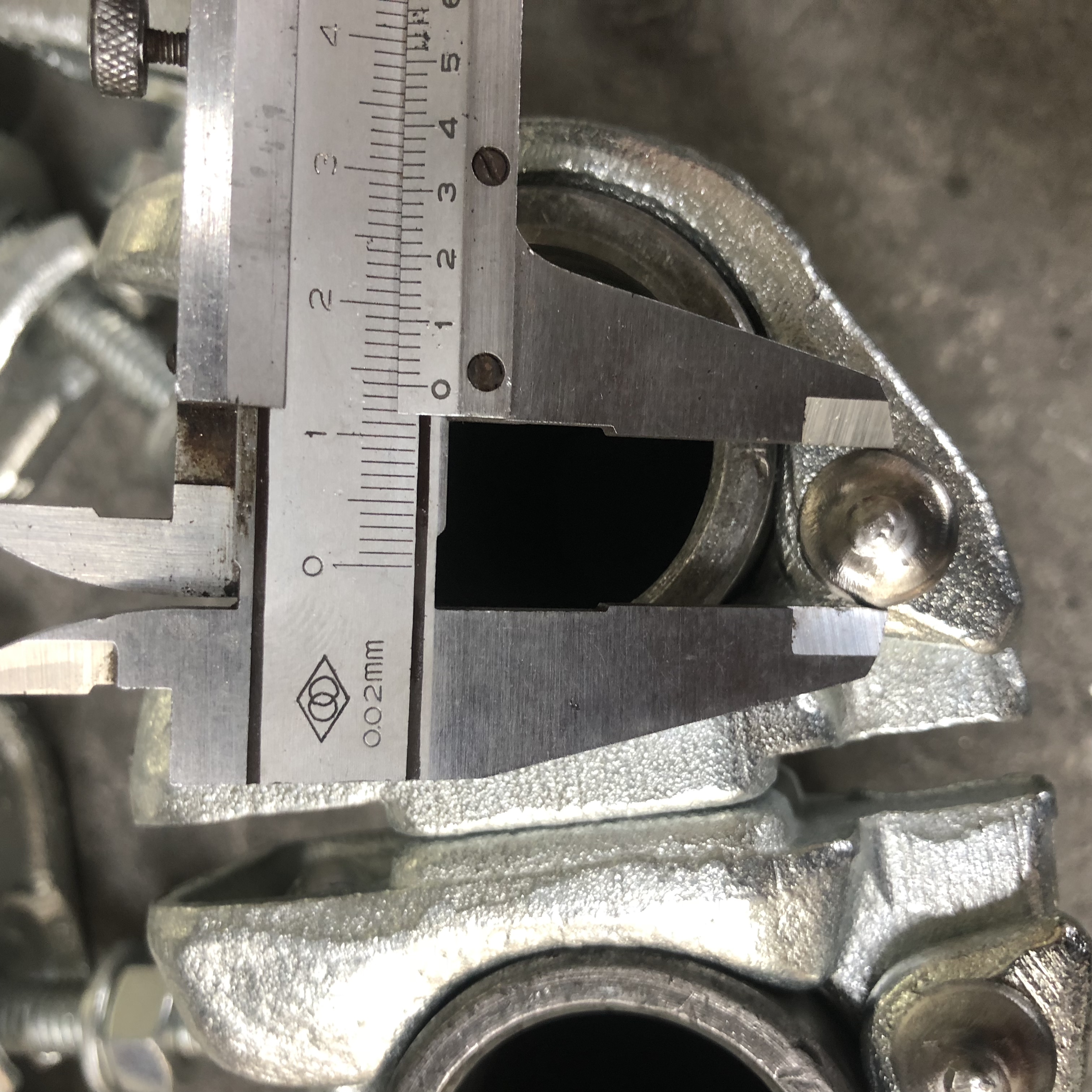 acoplador giratorio para andamios 