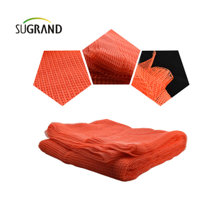 Red de seguridad para andamios de escombros de construcción de HDPE Red de escombros naranja