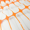 Red de cercas naranjas Cercas de malla de plástico de 1X50 m