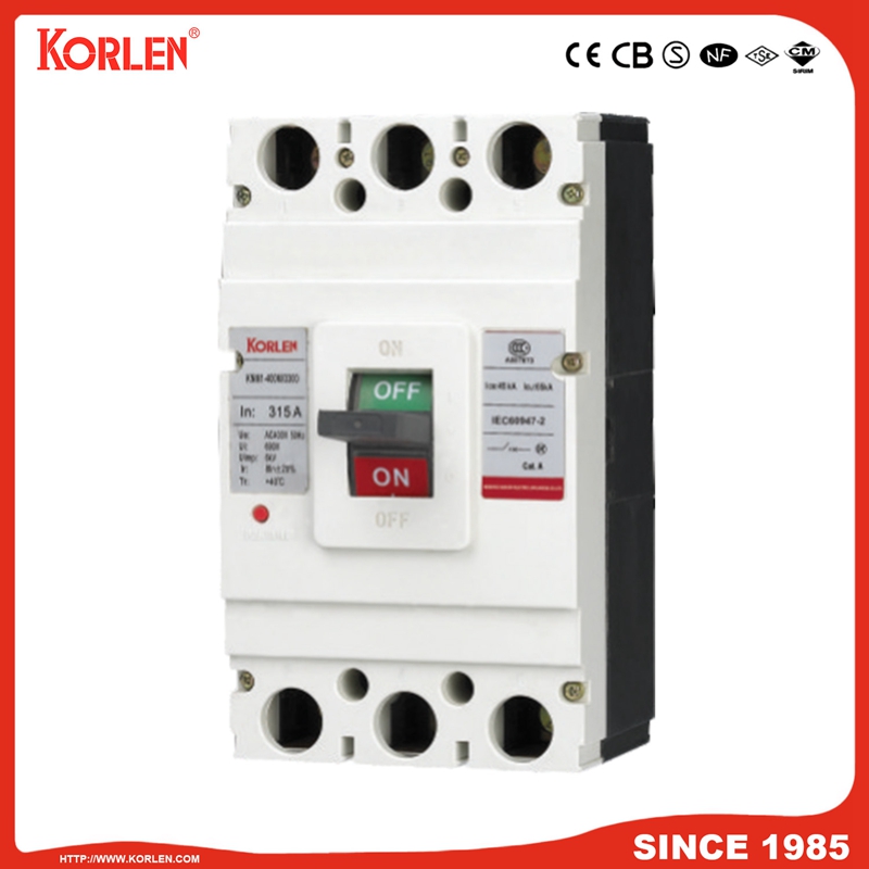 Moulded Case Circuit Breaker MCCB with Ce CB (KNM1 3P/4P) 32A~800A 3p