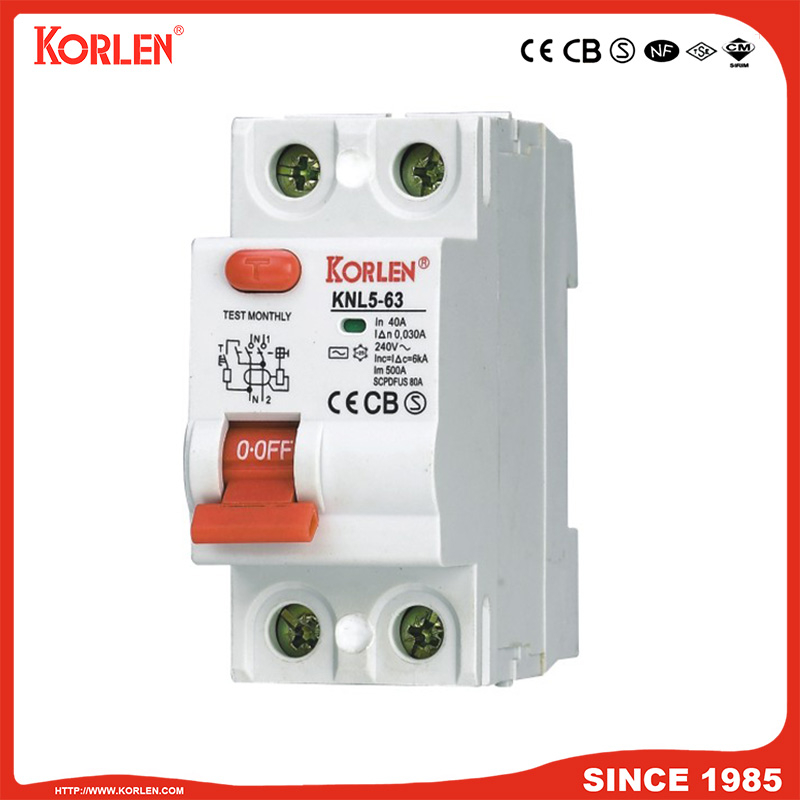 KNL5-63 Residual Current Circuit Breaker (2014)