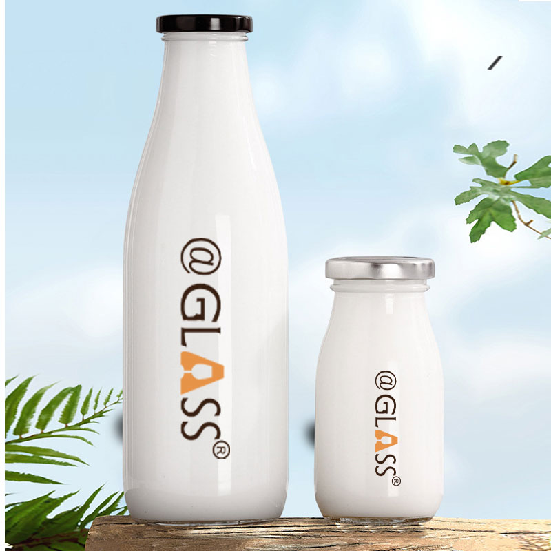 Glass Milk Bottle 200ml, 250ml, 500ml, 1000ml