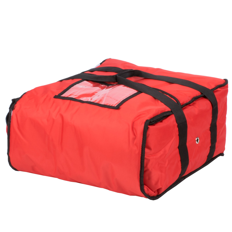 superior quality Best Reusable red pizza food delivery insulated cooler bag