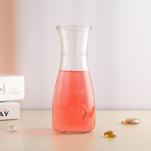 Water Storage Orange Juice Glass Bottle