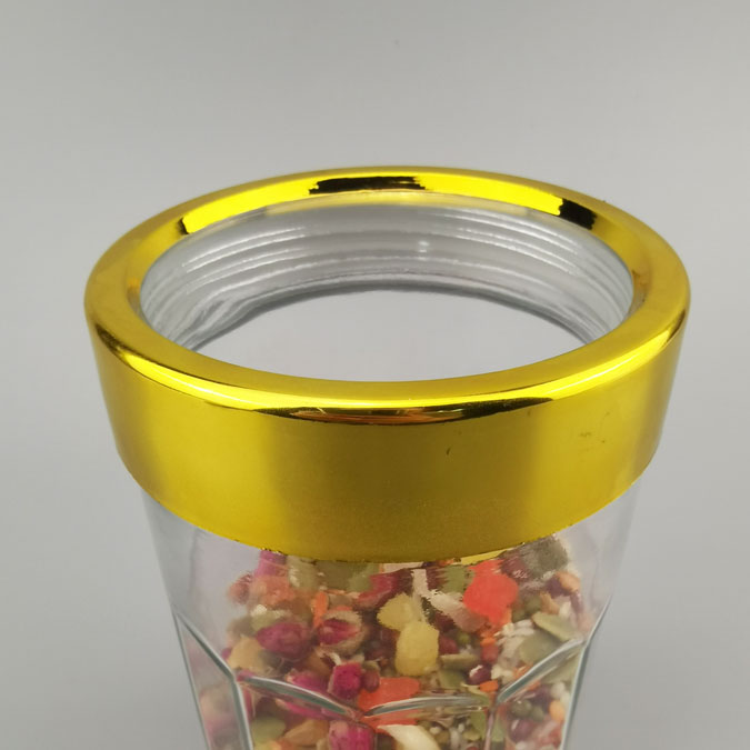 Clear Large Packing Glass Food Jar