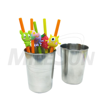 Baby silicone straw