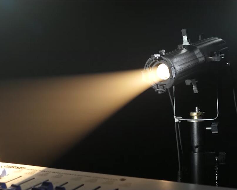 TH-373 60W Ручной зум LED Mini Профиль Прожектор для театра