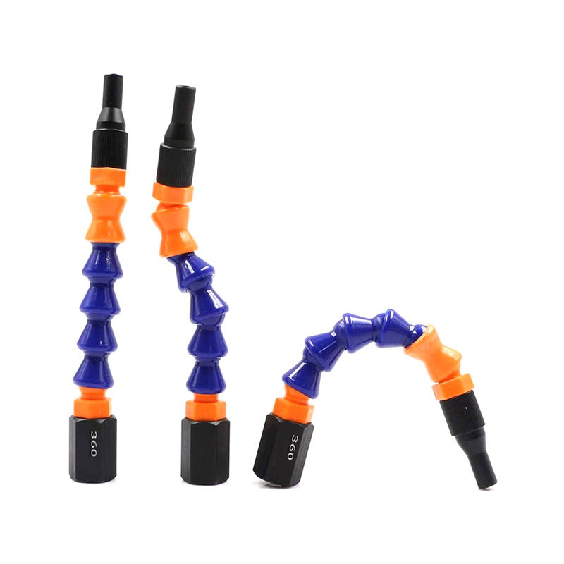 Flexible Caulking Tube Tip Extension Caulk Gun Cones Articulating 360 Degree Nozzles for Standard Cartridge Guns
