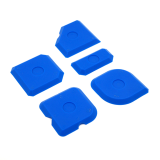 blue 5-piece silicone sealant profiler putty knife caulking scraper sealant spatulas