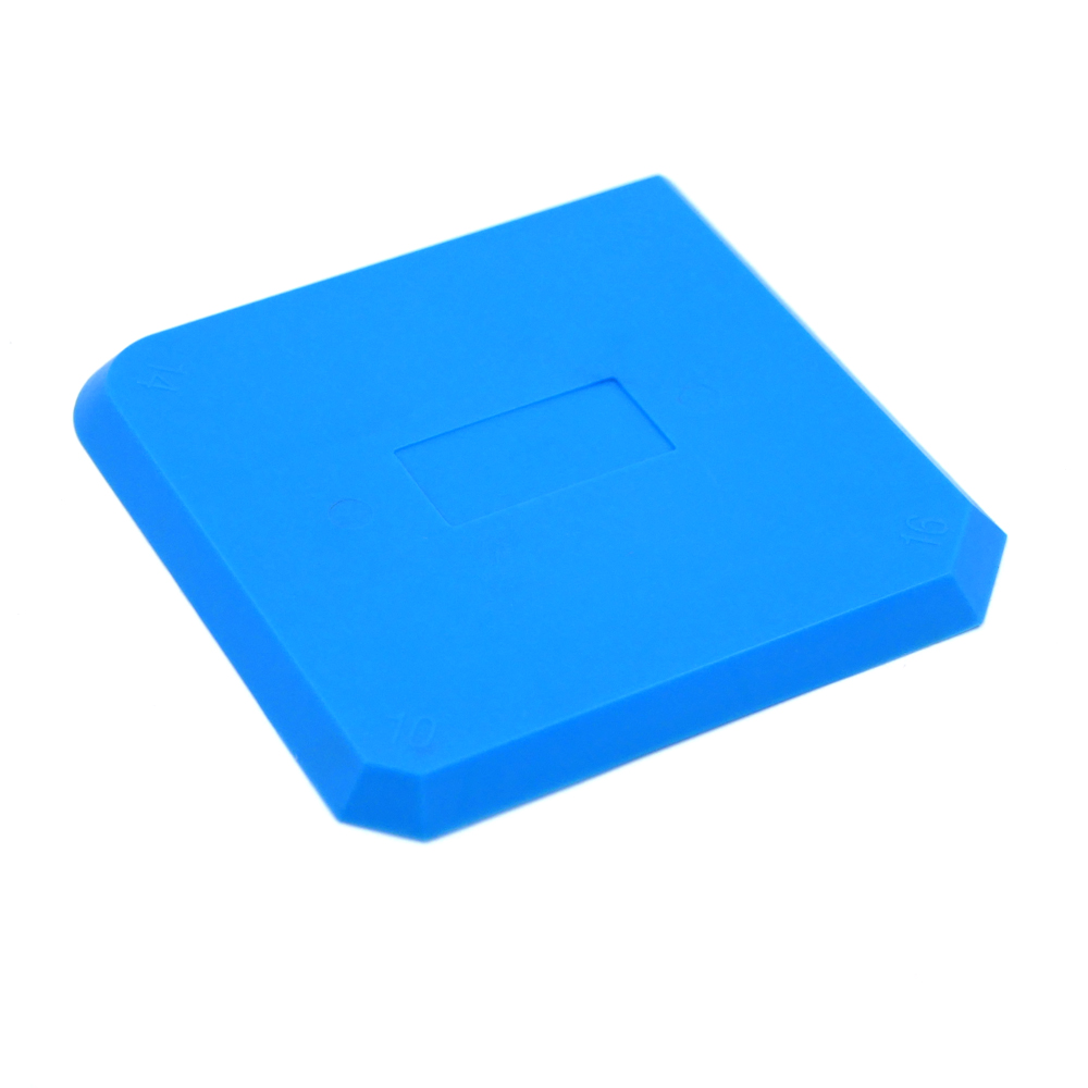 blue large scraper 34