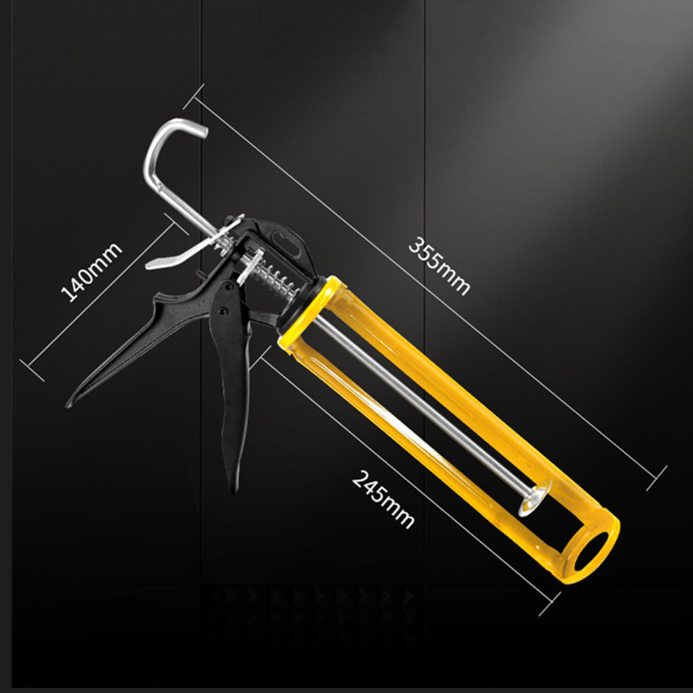 Aluminum Handle 10oz Heavy Duty Type Drip-free Silicone Caulking Gun