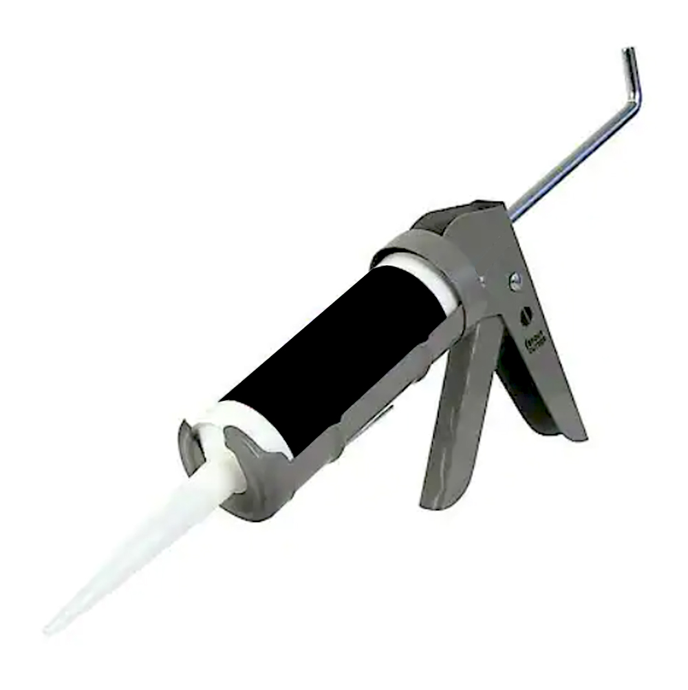 Gray Metal 5oz Manual Short Cartridge Epoxy Caulking Gun