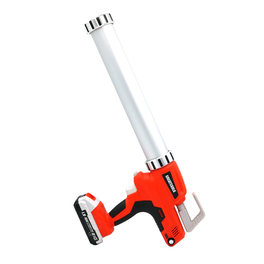 20V Electric Li-Ion Cordless Adhesive Gun Caulk Gun with 2 Batteries and Charger for Caulking Filling Sealing