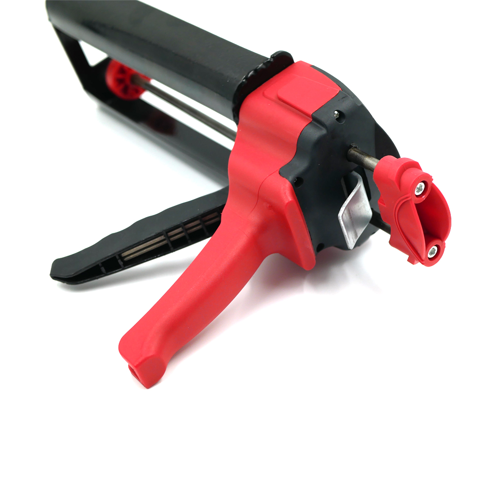 Red Epoxy Gun 400 mL 1:1 Dual Component Applicator Two Component Caulking Gun for Panel Bond Gun
