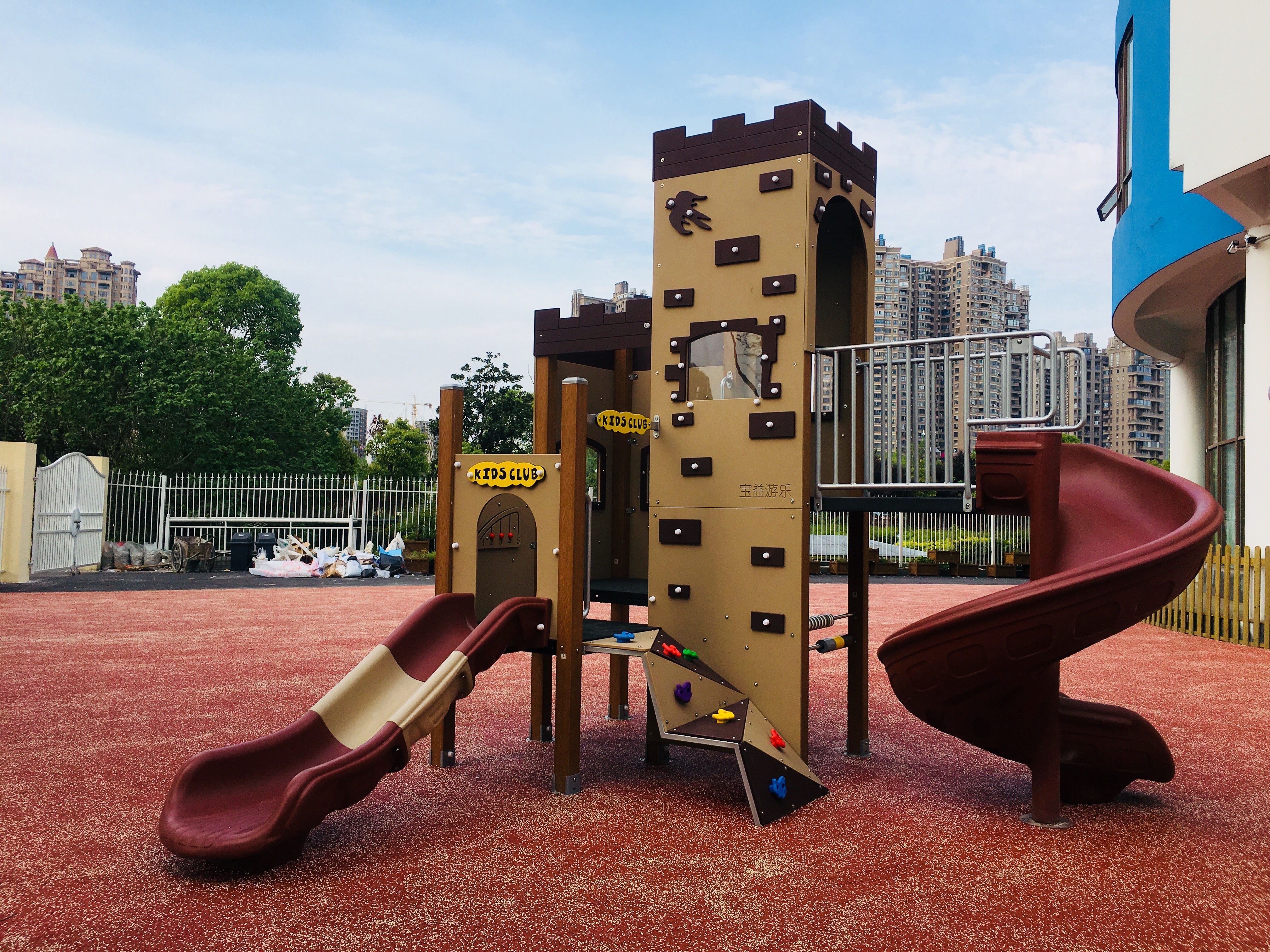 WPC -Serie Kids Outdoor -Spielplatzausrüstung im Freien
