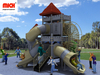 China Medium Daycare Outdoor Play parco con vari diapositive