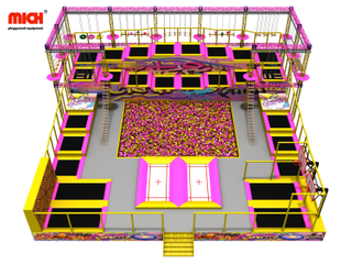 Mich Neues Design Indooor Treppenhaut Trampolinpark mit Schaumstoffgruben