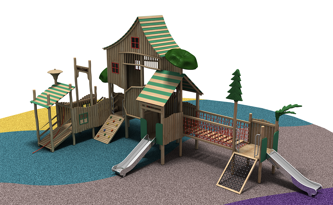 Como escolher um playground personalizado fora do padrão?
