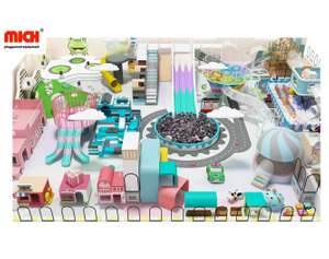 Candyland Toddler kapalı yumuşak oyun merkezi