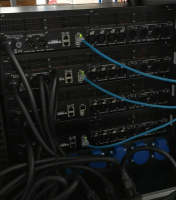Ethernet-Funktion der DSP-Verstärker