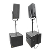 V-GSUB Long Excursion Professional passif 18 pouces Subwoofer cardioïde