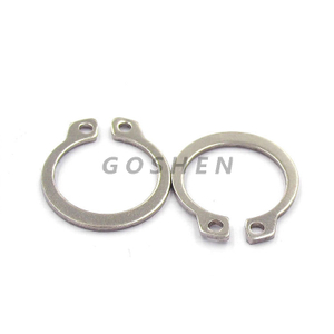Anillos de retención para ejes de acero inoxidable Din 471 304 316