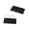 PU Soft Eyeglass Pouch - Pouch for Glasses Microfiber Screen Cleaning Bag Glasses Case, Eyeglass Safety Pouch Box with Belt Clip