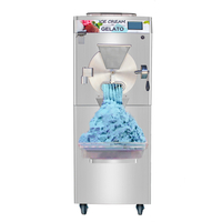 Pasteurization Hard ice cream machine combine machine