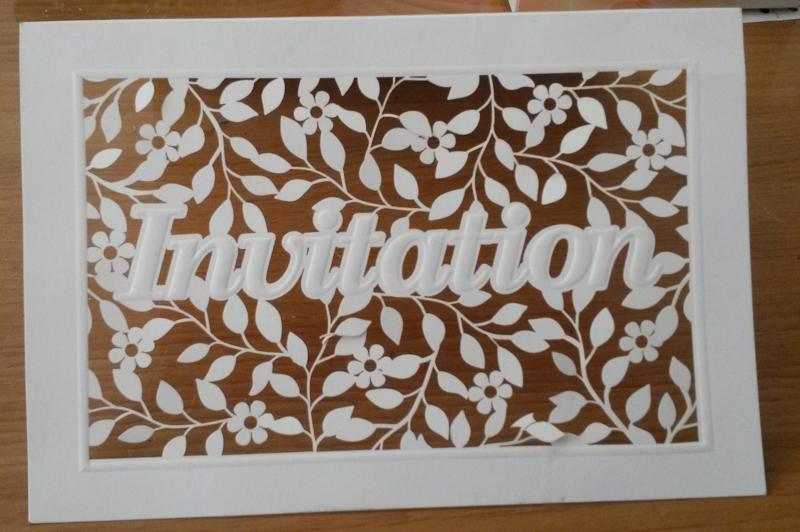 papel del corte de la marca del laser del CO2