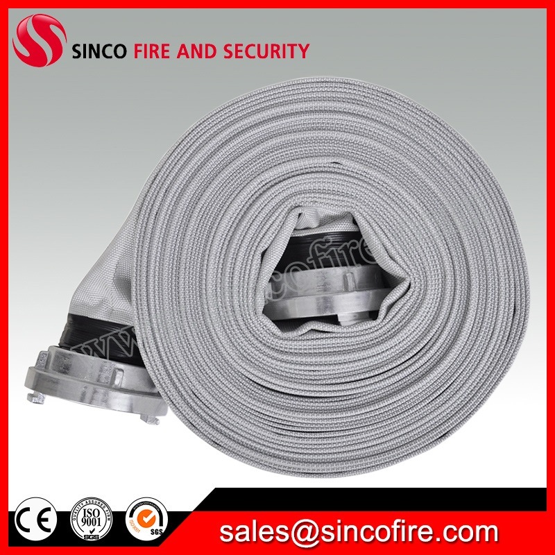 White Fire Hose with Storz Coupling