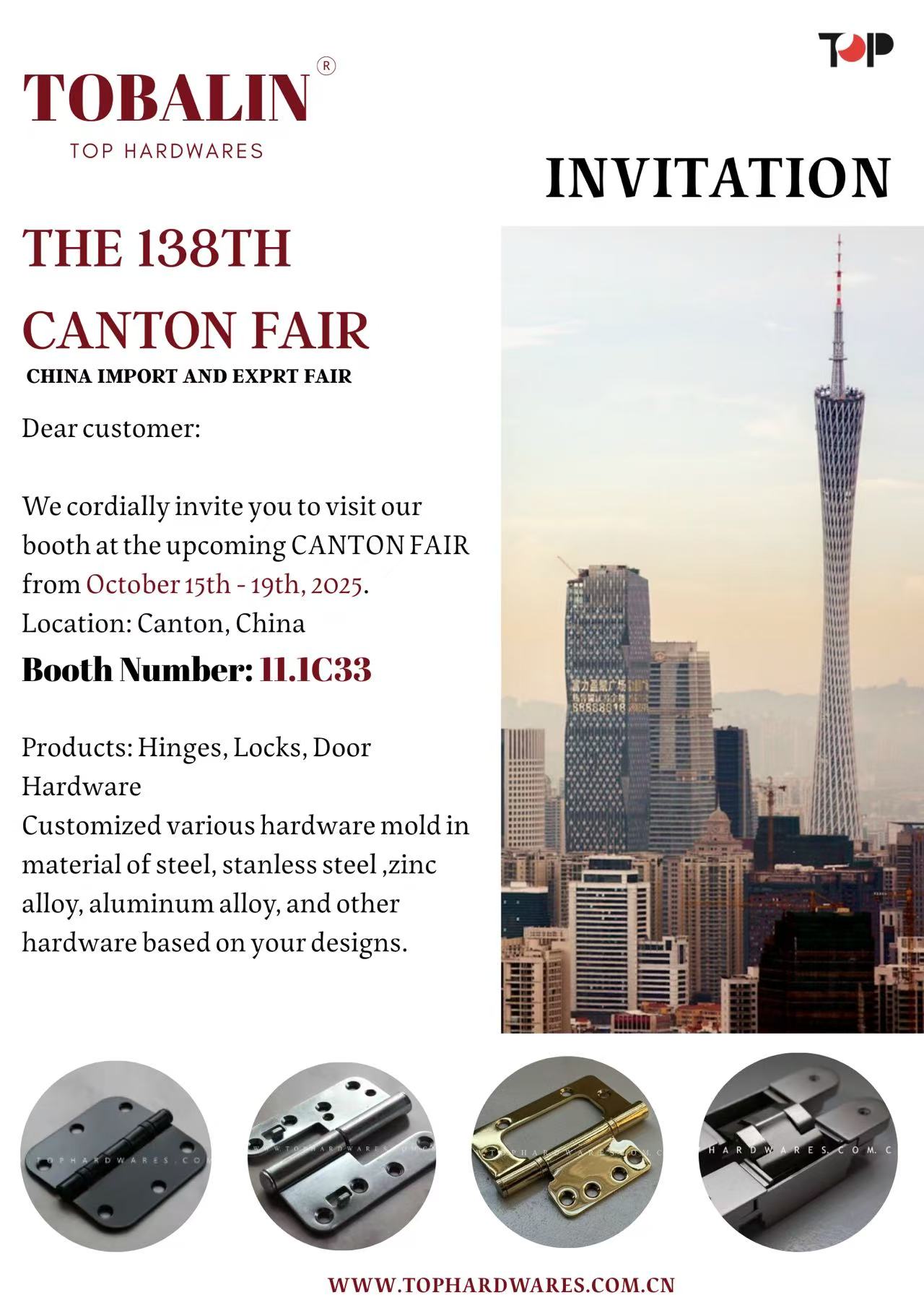 138th Canton Fair on October. 2025