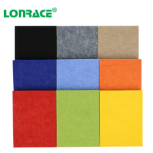 Indoor Decorative Sound Absorption Materials PET Polyester Fiber Acoustic Panel