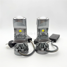 130W 12000LM 6500K H4 high low beam LED projector headlight 