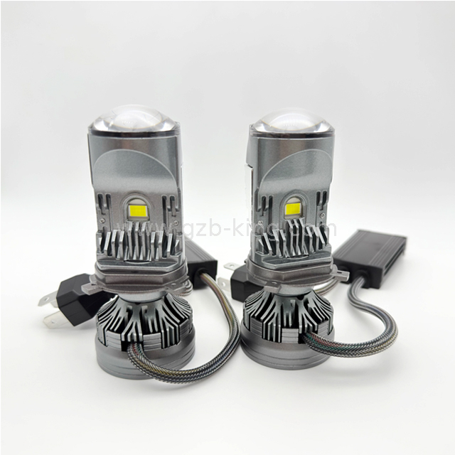 130W 12000LM 6500K H4 high low beam LED projector headlight 