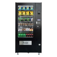 EC40 Máquina expendedora combinada de alimentos y bebidas frías con 40 selecciones