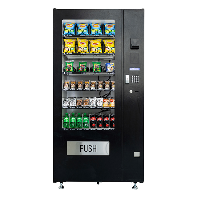 EC40 Máquina expendedora combinada de alimentos y bebidas frías con 40 selecciones