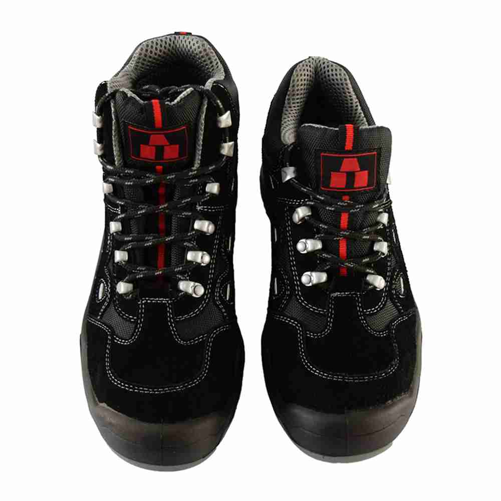 Cow suede leather puncture resistant safety tactical boots labor insurance safety shoes Calzado de seguridad