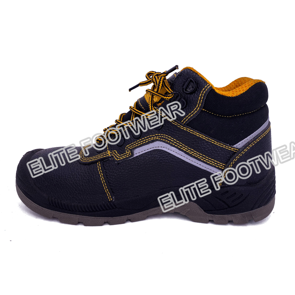 Ce certified S3 PU injection genuine leather heavy construction labor work sports shoes waterproof industrial safety shoes