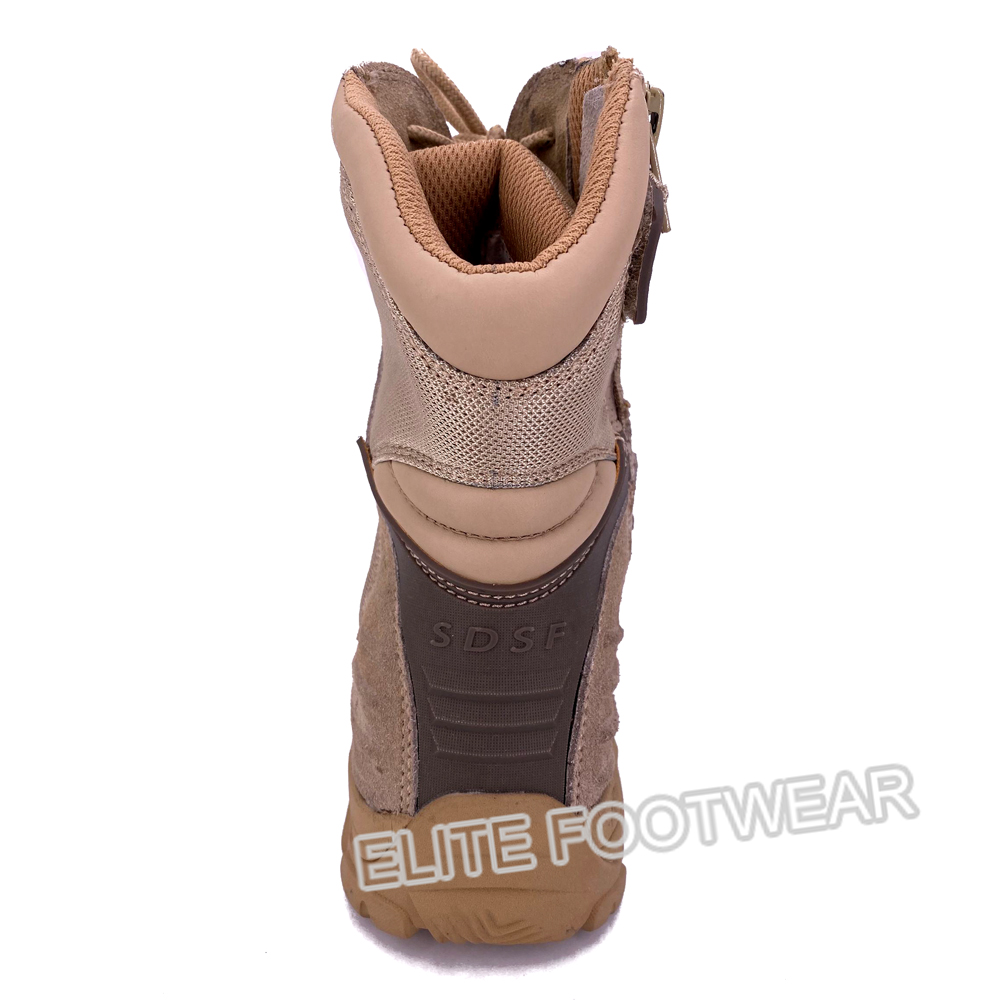Men Tactical Boots Lightweight Combat Shoes Durable Genuine Leather Military Work Shoes Desert Boots Botas de Seguridad