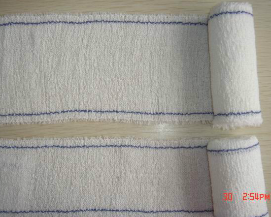 Cotton Crepe Bandage, Blue Line (C03.01001)